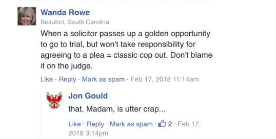 Comment from Rowe account